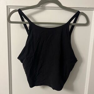 Athleta Black Cropped Tank